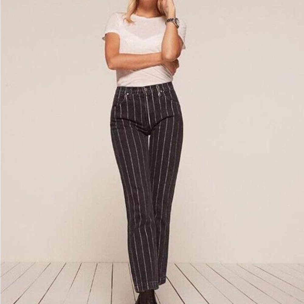 Reformation Roper Black Jean
